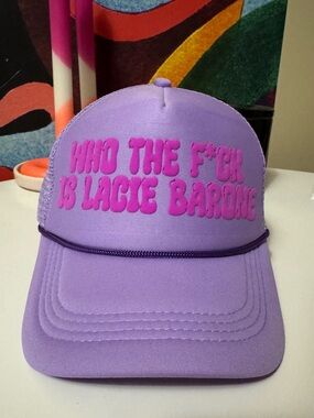 The Summer I Turned Pretty Lavender Trucker Hat w/ Pink Puff Lettering